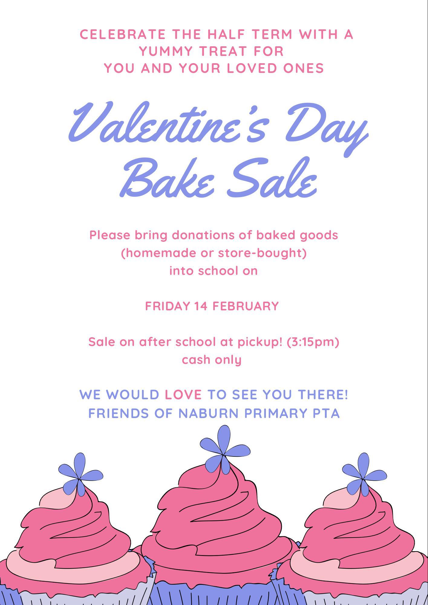 PTA Cake Sale